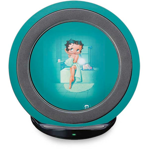 Betty Boop Bathing Fast Charge Wireless Charging Stand Skin
